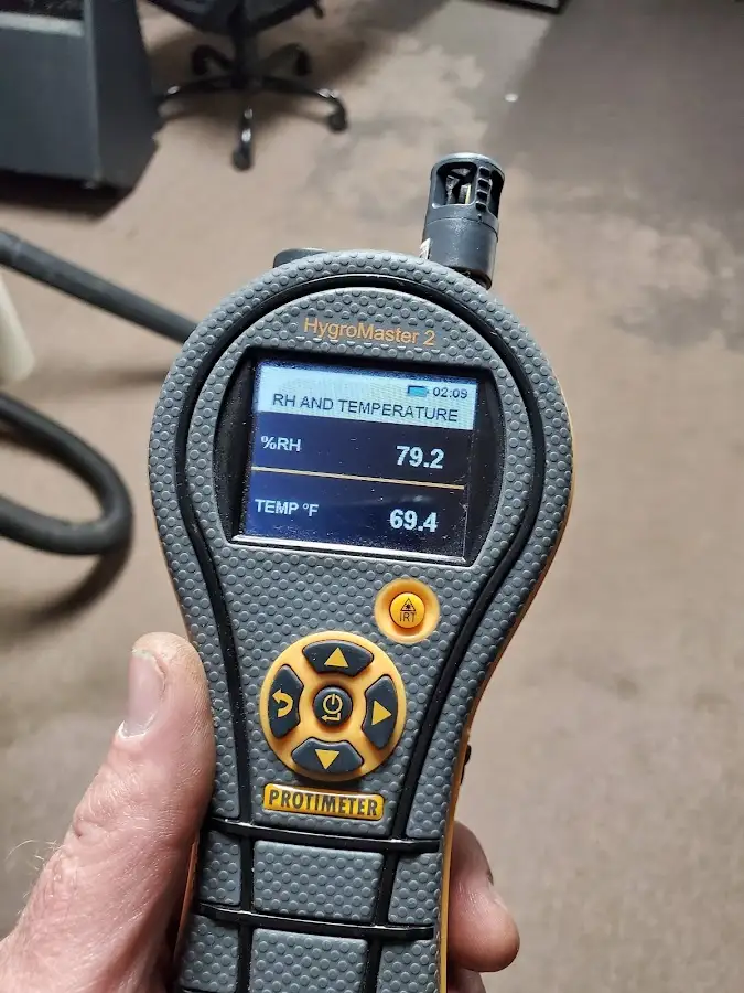 Moisture meter humidity assessment for Mold Remediation & Removal in Spring Ridge